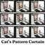 Cat's Pattern Curtain logo