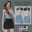 GoldFish cocktail dress V2