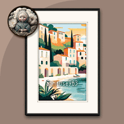 Minimalist City Painting #2 Sellable Extra A Samtuse963