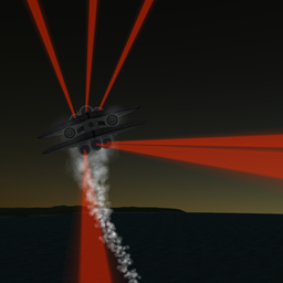 Aerial Laser Corvette P-1476 "Yamato" project image