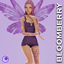 Garden & Crystal fairy tattoos logo