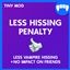 Less Uncontrollable Hissing Penalty logo