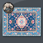 HQ Classic Rectangular Dance Rug #9 Samtuse963 logo