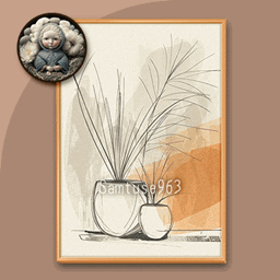 Minimalist Vase Painting #2 Sellable Extra A Samtuse963 logo
