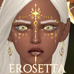 [ERosetta]Egyptian-style face painting logo