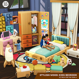 Stylish-Wood Kids Bedroom logo