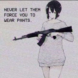 The guns aren't for the creepers logo