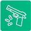 Kaleidio's Guns logo