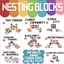 Donut Co. Preschool Play Set - Add on Nesting Block Set logo