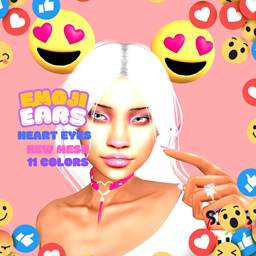 EMOJI EARS_HEART EYES - Gallery - The Sims 4 Create a Sim - CurseForge