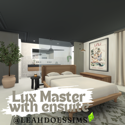 Luxury Master bedroom with ensuite logo
