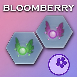 logo Garden & Crystal fairy TRAITS By bloomberry Spanish Translation