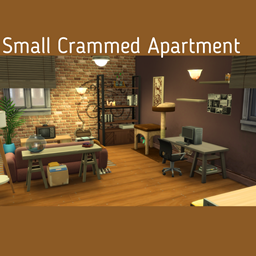 Small Crammed Apartment - The Sims 4 Rooms / Lots - CurseForge
