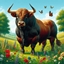 Borja13 Bulls logo