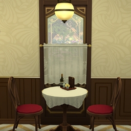 annigo's Cozy Bistro Sheer Curtain logo