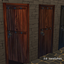 Medieval rustic and fantasy door logo