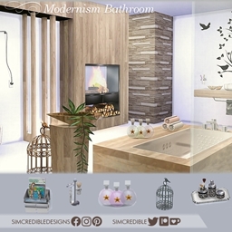 Modernism Bathroom Clutter 🧼