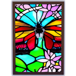 Butterfly Stained Glass Window Pt. 5 logo