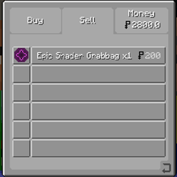 Sellable IE Shader Bags (Pixelmon)
