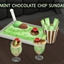 Mint Chocolate Chip Sundae By icemunmun Spanish translation logo
