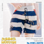 Drawstring Board Shorts Swim Trunks logo