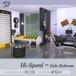 Hi-Speed Bedroom 🏎🏁 logo