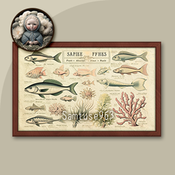 Marine Species List Board #1 Samtuse963 logo
