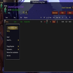 RCLootCouncil - EPGP