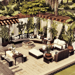 Summer patio