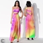 One Shoulder High Split Dress logo