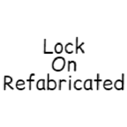 Lock On Refabricated logo