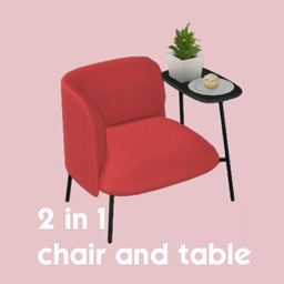Chair and table - 2in1 project image