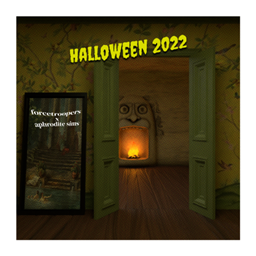 Halloween Fireplace logo