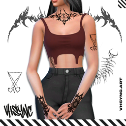 [VHSync] Gothic Tattoo Set logo