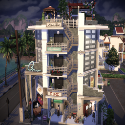 Micro Max Modern Apartment  Base game logo