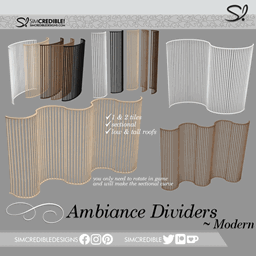 Ambiance Dividers - Modern 𓈒⋆⑅˚⑅⋆𓈒 project image