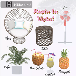 Hasta la vista set logo