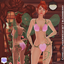 Camellia underwear set logo