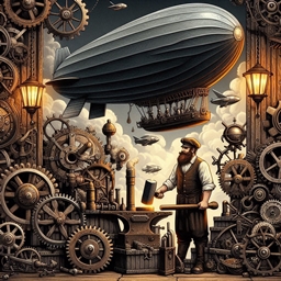 CA Createeeee Airship logo
