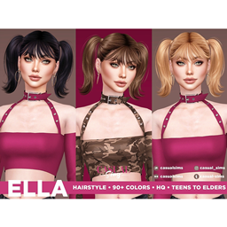 CasualSims - Ella Hairstyle  - Shorter logo