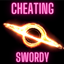 Cheating Swordy logo