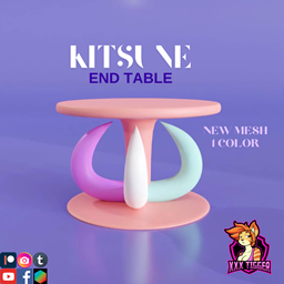 KITSUNE END TABLE