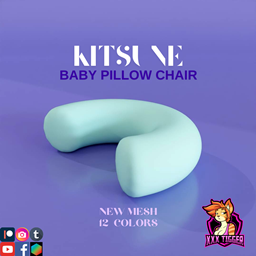 KITSUNE BABY PILLOW CHAIR