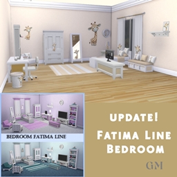 GM-BEDROOM FATIMA LINE-NEW UPDATE JULY 2024 - The Sims 4 Build / Buy ...