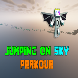Jumping on sky parkour project image