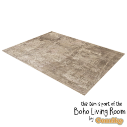 Comiko - Boho Living Room Rug logo