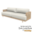 Comiko - Boho Living Room Sofa / Three Seater logo