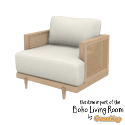 Comiko - Boho Living Room Armchair logo