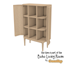Comiko - Boho Living Room Open Cabinet logo