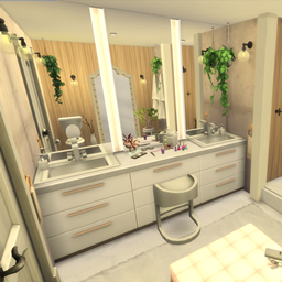 Organic Modern Bathroom